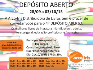 DEPÓSITO ABERTO SETEMBRO 2015-2